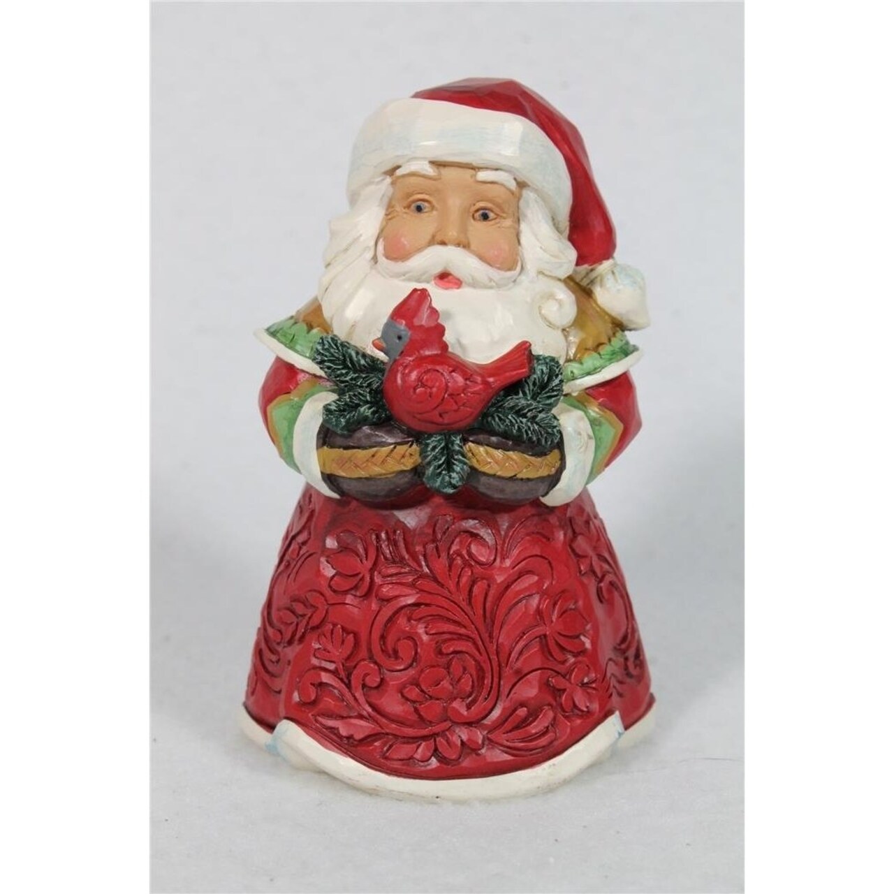 Jim Shore Figurine Santa With Cardinal Mini- 2024 - In Box 6015466